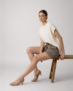 Ivory Ease Knit Vest