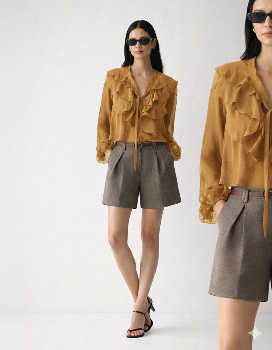 Ruffle Blouse