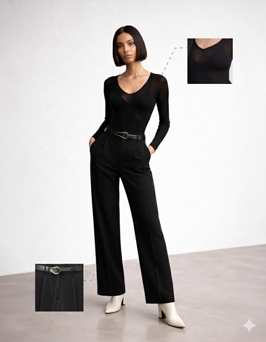 Wide-Leg Pants