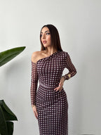 The Verona check dress